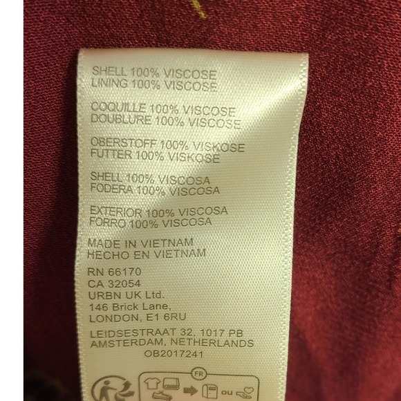 Free People Women's Everyone's Favorite Mini Dress in Floral Red LG MSRP $168 - Picture 5 of 12